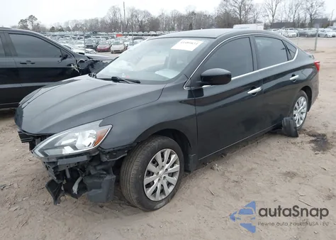 2017 Nissan Sentra S from USA, damaged, VIN 3N1AB7AP6HL712906